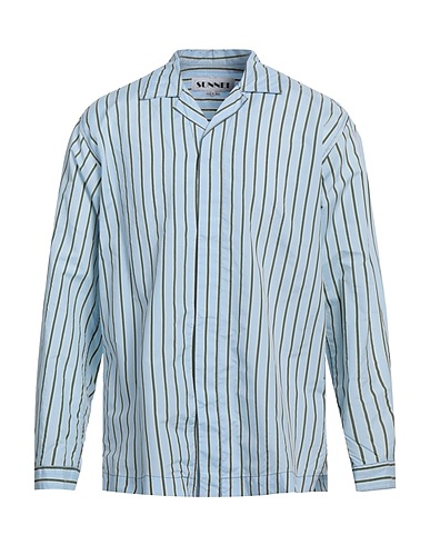 SUNNEI Chemise à rayures Bleu ciel 72% Polyamide, 28% Soie