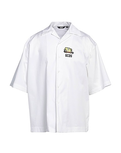 GCDS Camicie Bianco 100% Cotone