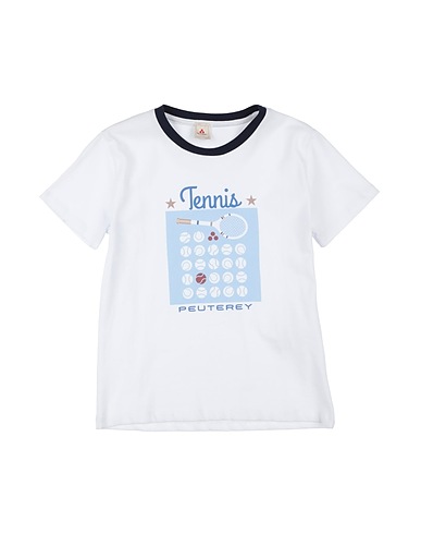PEUTEREY T-shirt White 96% Cotton, 4% Elastane