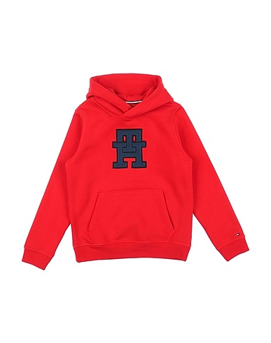 TOMMY HILFIGER Sweatshirt Rot 64% Baumwolle, 36% Polyester