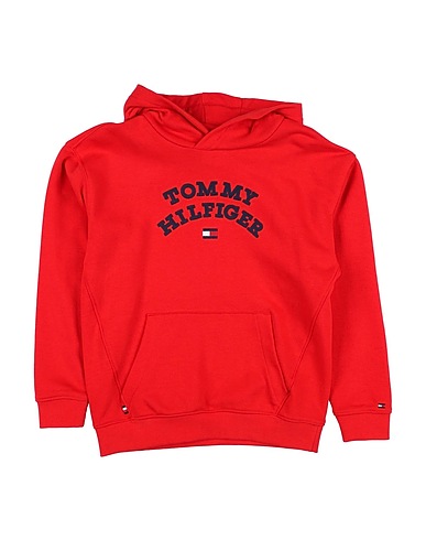 TOMMY HILFIGER Sweatshirt Red 78% Cotton, 22% Polyester