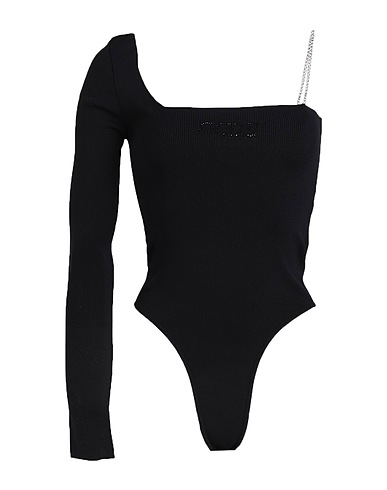 GCDS TOPWEAR Black 100% Polyamide