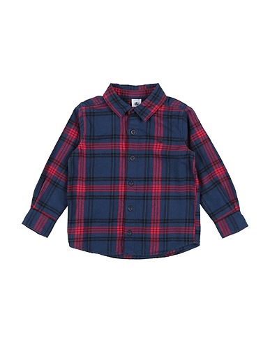 PETIT BATEAU Hemd mit Muster Nachtblau 100% Baumwolle