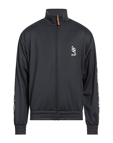 GCDS Sweat-shirt Noir 95% Polyester, 5% Élasthanne