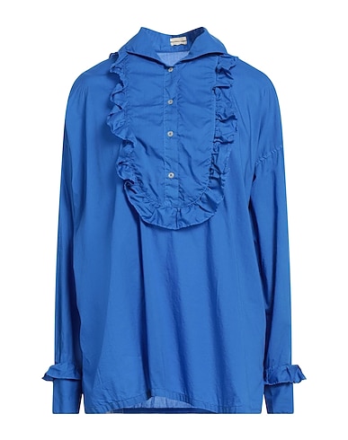 MASSIMO ALBA Top Bleu électrique 100% Coton