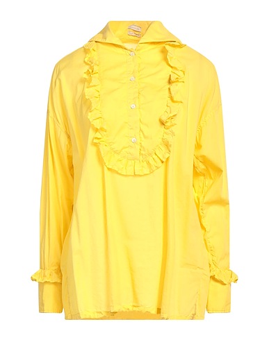 MASSIMO ALBA Top Giallo 100% Cotone