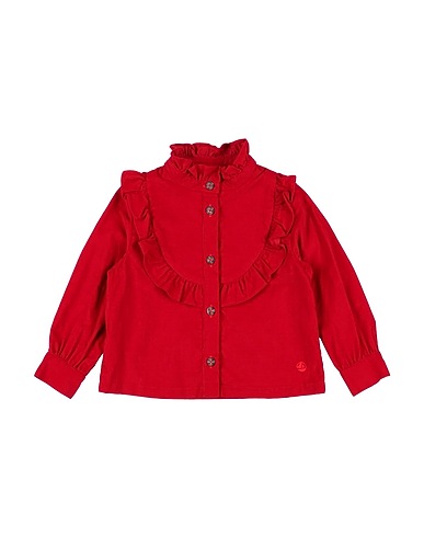 PETIT BATEAU Camicie e bluse tinta unita Rosso 100% Cotone