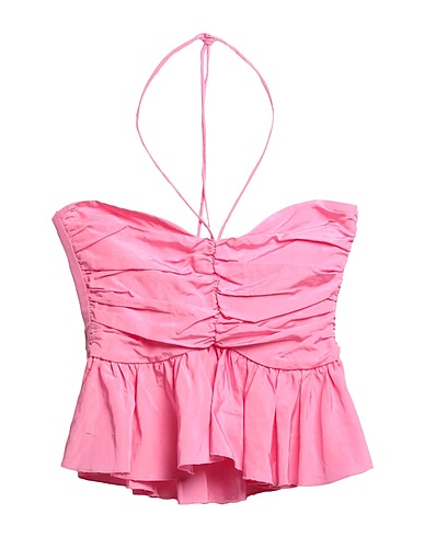 MSGM Top Rose 75% Viscose, 25% Lin