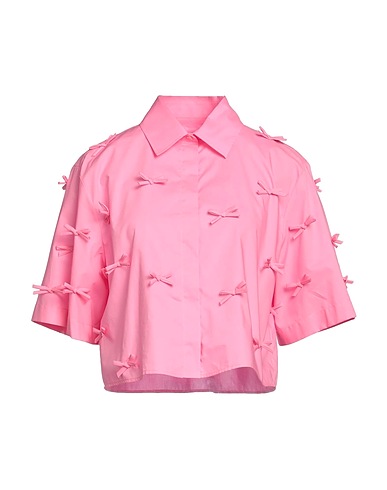 MSGM Solid color shirts & blouses Pink 100% Cotton