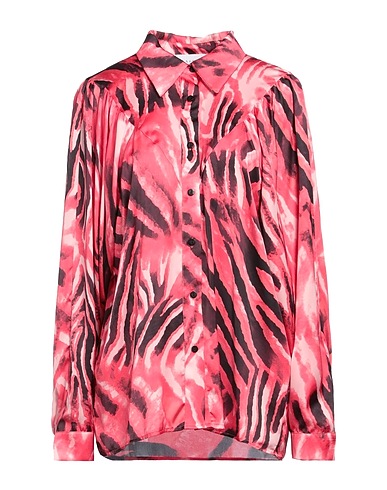 GAëLLE Paris Patterned shirts & blouses Pink 100% Polyester