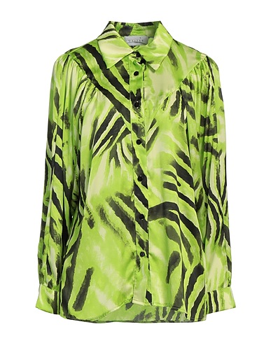 GAëLLE Paris Hemden und Blusen mit Muster Limettengrün 100% Polyester