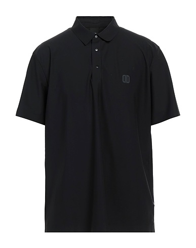 DUNO Polo shirt Black 73% Polyamide, 27% Elastane