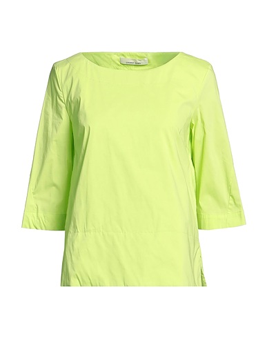 LIVIANA CONTI Top Light green 68% Cotton, 28% Polyamide, 4% Elastane