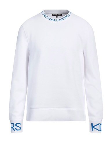 MICHAEL KORS MENS Sweatshirt White 75% Cotton, 25% Polyester