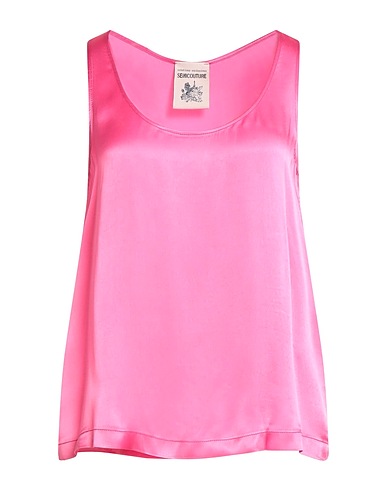 SEMICOUTURE Top 87% Acetate, 13% Silk