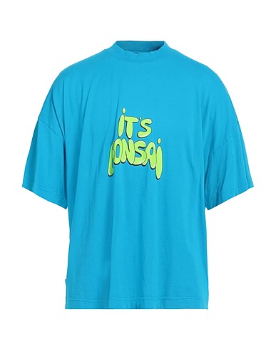 BONSAI T-shirt Turquoise 100% Cotton