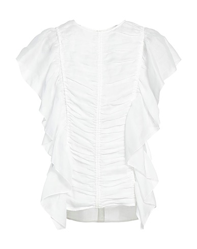 CHLOÉ Top Weiß 100% Ramie