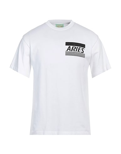 ARIES T-shirt White 100% Cotton