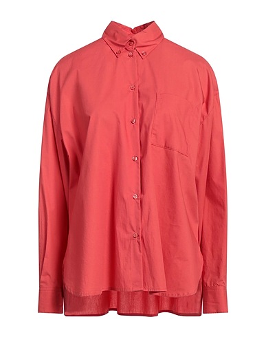 IVY OAK Camicie e bluse tinta unita ROSSO POMODORO 100% Cotone organico