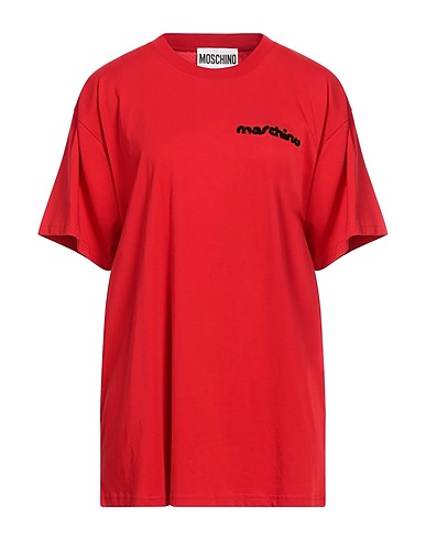 MOSCHINO T-shirt Red 100% Cotton