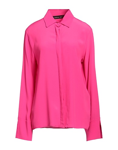 FEDERICA TOSI Camicie e bluse tinta unita Magenta 68% Seta, 32% Acetato