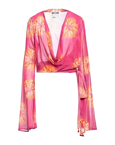DON'T @ ME Top Fucsia 100% Poliestere