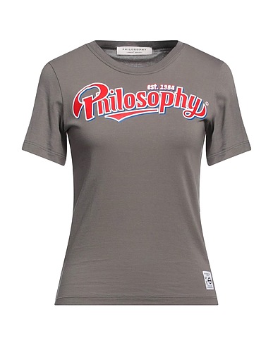 PHILOSOPHY di LORENZO SERAFINI T-shirt Lead 100% Cotton