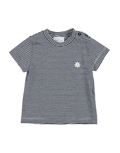 MANUEL RITZ Camiseta Azul marino 94% Algodón, 6% Elastán