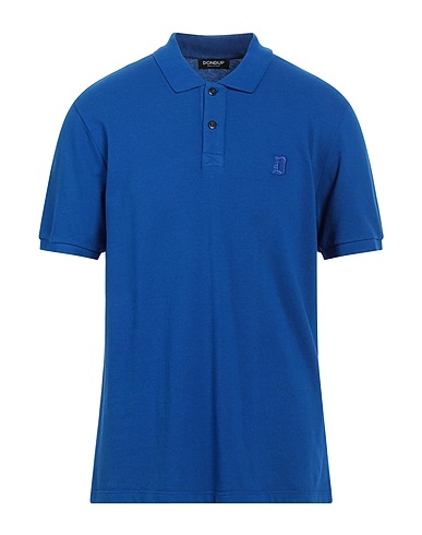 DONDUP Poloshirt Königsblau 100% Baumwolle
