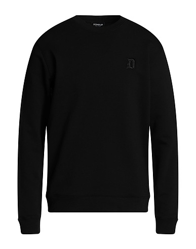DONDUP Sweatshirt Black 100% Cotton, Elastane