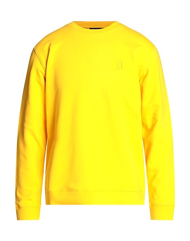DONDUP Felpa Giallo 100% Cotone, Elastan