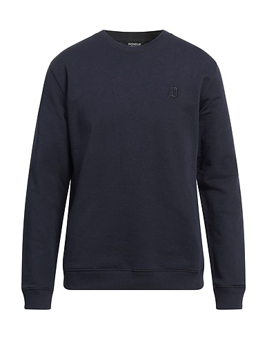 DONDUP Felpa Blu navy 100% Cotone, Elastan