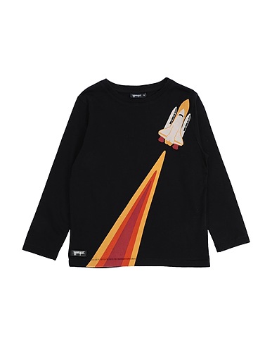 YPORQUÉ T-shirt Nero 100% Cotone