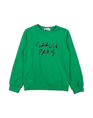 GAëLLE Paris Sweatshirt Grün 96% Baumwolle, 4% Elastan