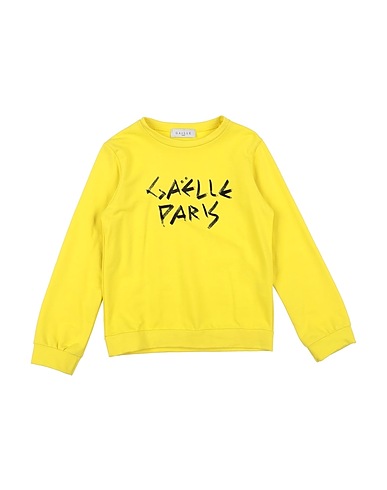 GAëLLE Paris Sweatshirt Lime green 96% Cotton, 4% Elastane