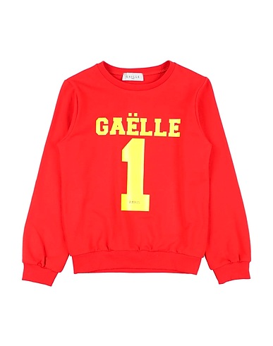 GAëLLE Paris Sweatshirt Red 96% Cotton, 4% Elastane