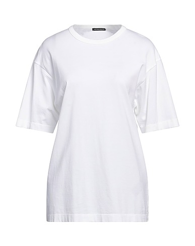 ANN DEMEULEMEESTER Basic T-Shirt White 100% Cotton