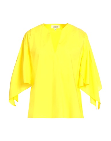PSOPHĺA Top Yellow 100% Cotton