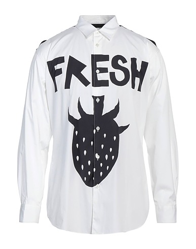 COMME des GARÇONS SHIRT Shirts White 100% Cotton