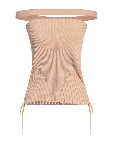 ANDREĀDAMO Top Sand 80% Viscose, 10% Polyester, 9% Polyamide, 1% Elastane