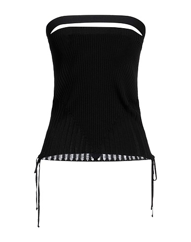 ANDREĀDAMO Top Black 80% Viscose, 10% Polyester, 9% Polyamide, 1% Elastane