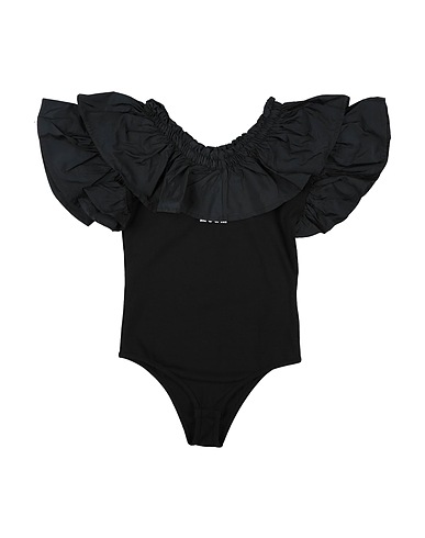 DANIELE ALESSANDRINI Bodysuits 96% Cotton, 4% Elastane, Polyester