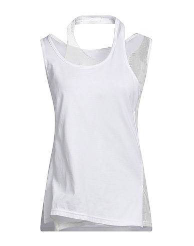 LIMI FEU Tank top White 100% Cotton