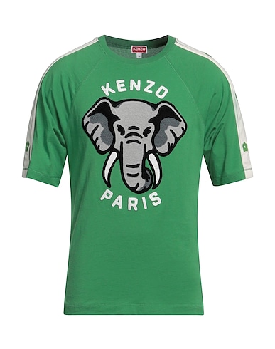 KENZO T-shirt Green 100% Cotton