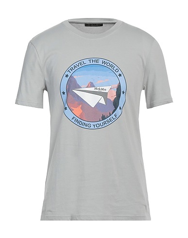 MR & MRS ITALY T-shirt Grey 100% Cotton