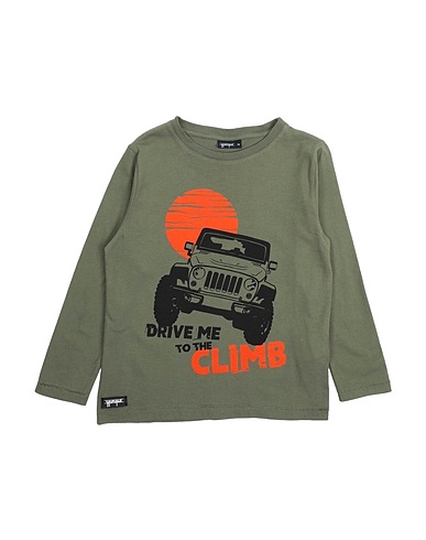 YPORQUÉ T-shirt Vert militaire 100% Coton