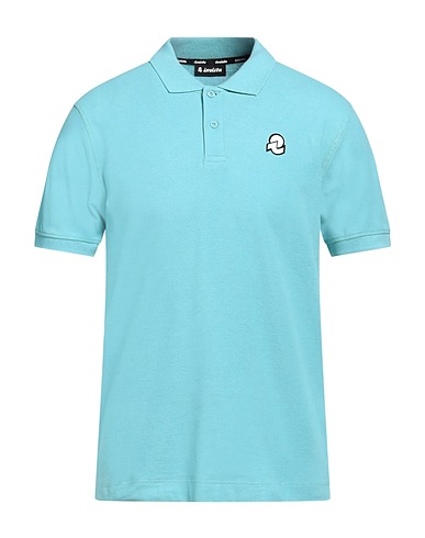 INVICTA Polo shirt Turquoise 100% Cotton