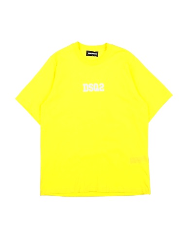 DSQUARED2 T-shirt Yellow 100% Cotton