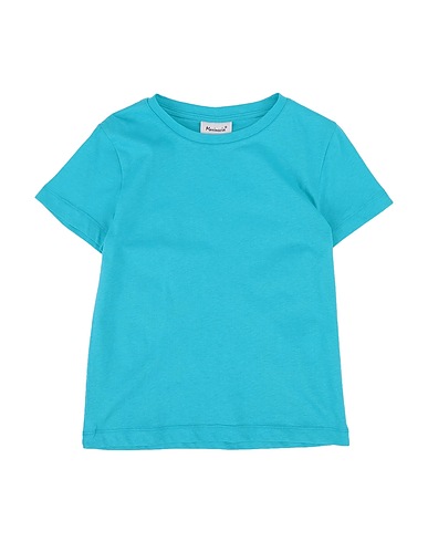 MARIUCCIA T-shirt Azure 100% Cotton