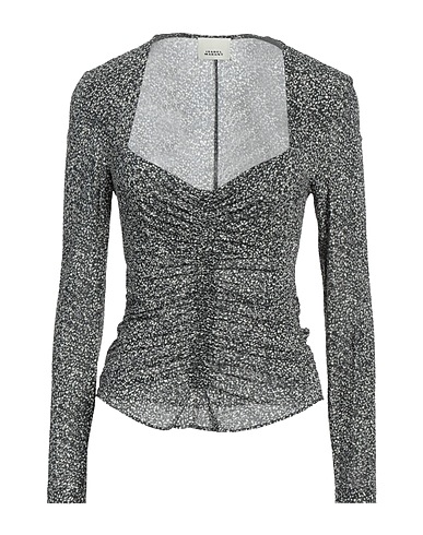 ISABEL MARANT Top Black 92% Viscose, 8% Elastane